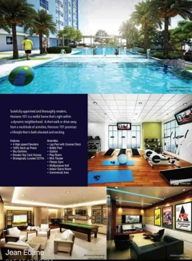 Horizon 101 A4 Near Robinson Mall Free Pool Wifi Cebu Stadt Exterior foto